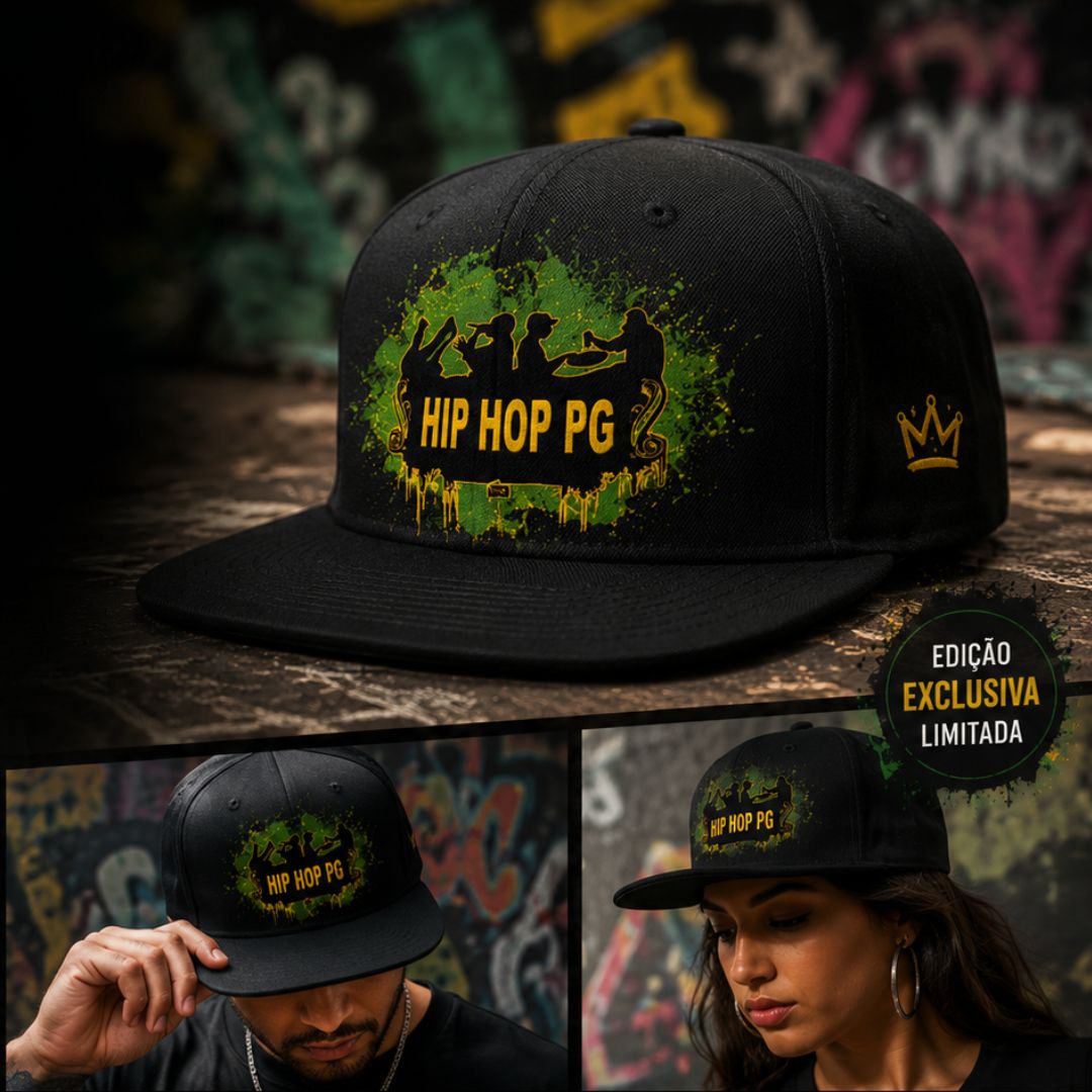 Boné Hip Hop PG